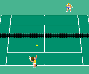 Pro Tennis World Court (Japan) Screenshot 1